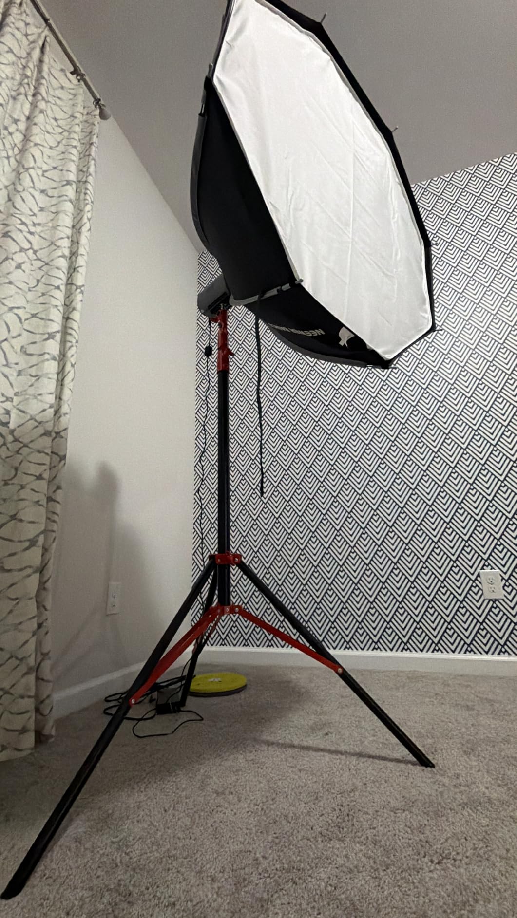 NEEWER Basics Octagonal Softbox Bowens Mount, 35.4'' Quick Release Soft Box Lighting Set with Grid, Compatible with Aputure 150c Compatible with Godox SL60w, for FS300C FS150B HB80C CB200C Q6, NS64P customer photo 1