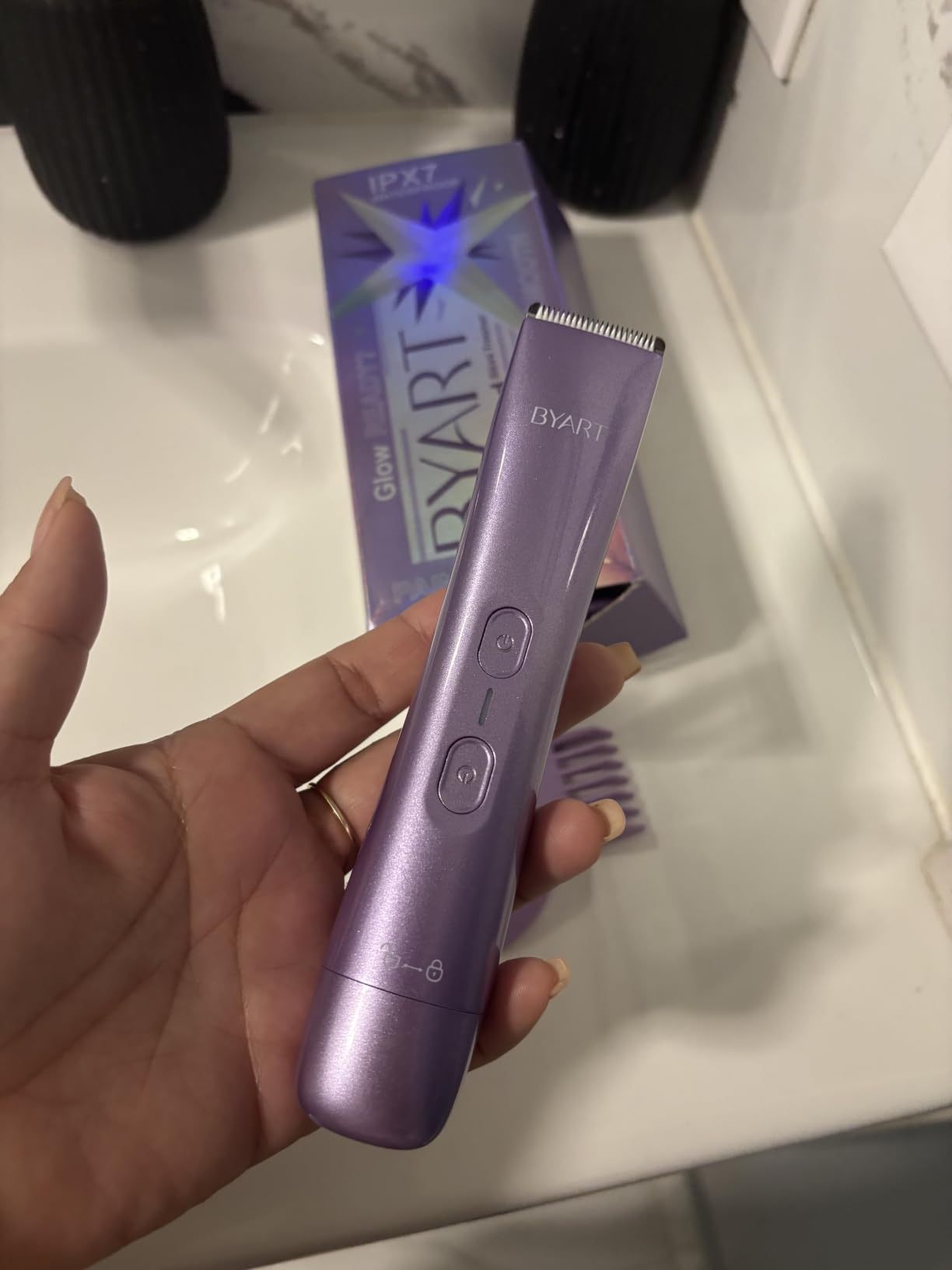 BYART 2-in-1 Dual Head Bikini Trimmer for Women, Electric Razors, Gifts customer photo 1