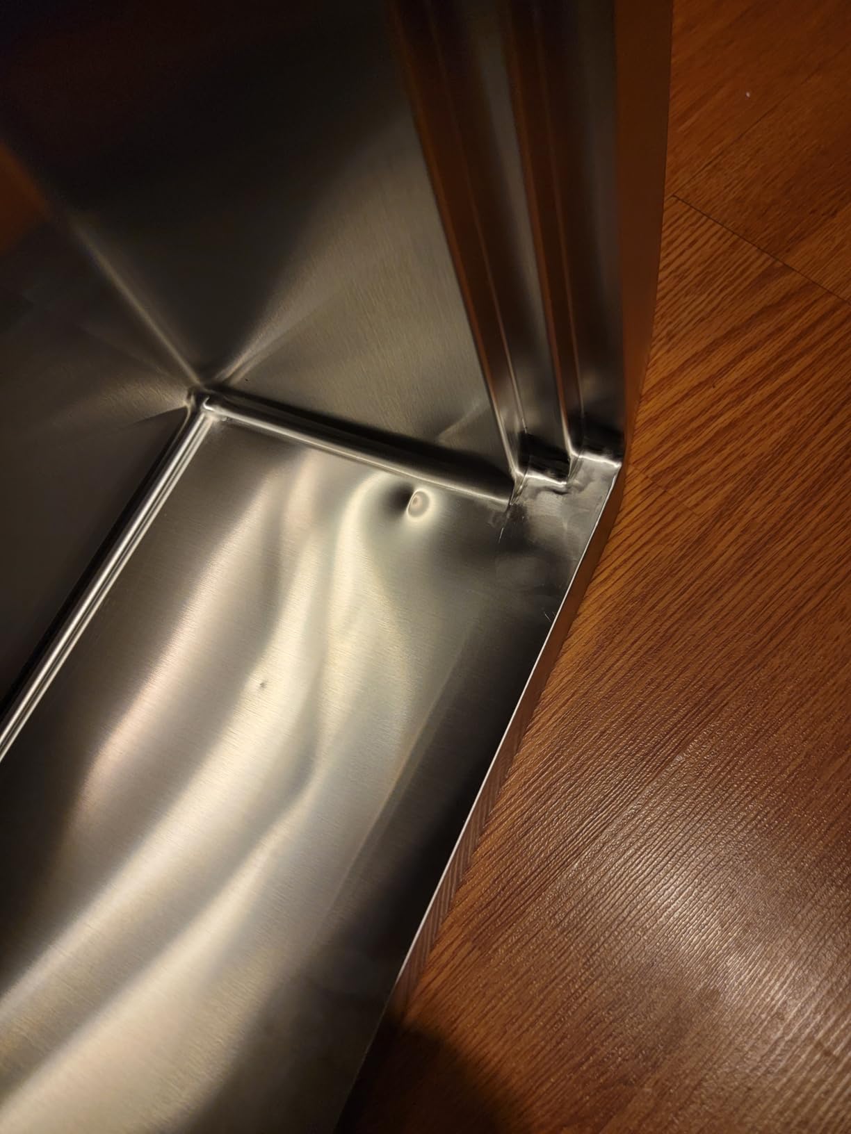 SHACO 33x22 Inch Drop In Kitchen Sink Workstation, 33 Inch All In One SUS304 Stainless Steel Top Mount Single Bowl Overmount Double Ledges Sink with Accessories, Brushed Nickel customer photo 2