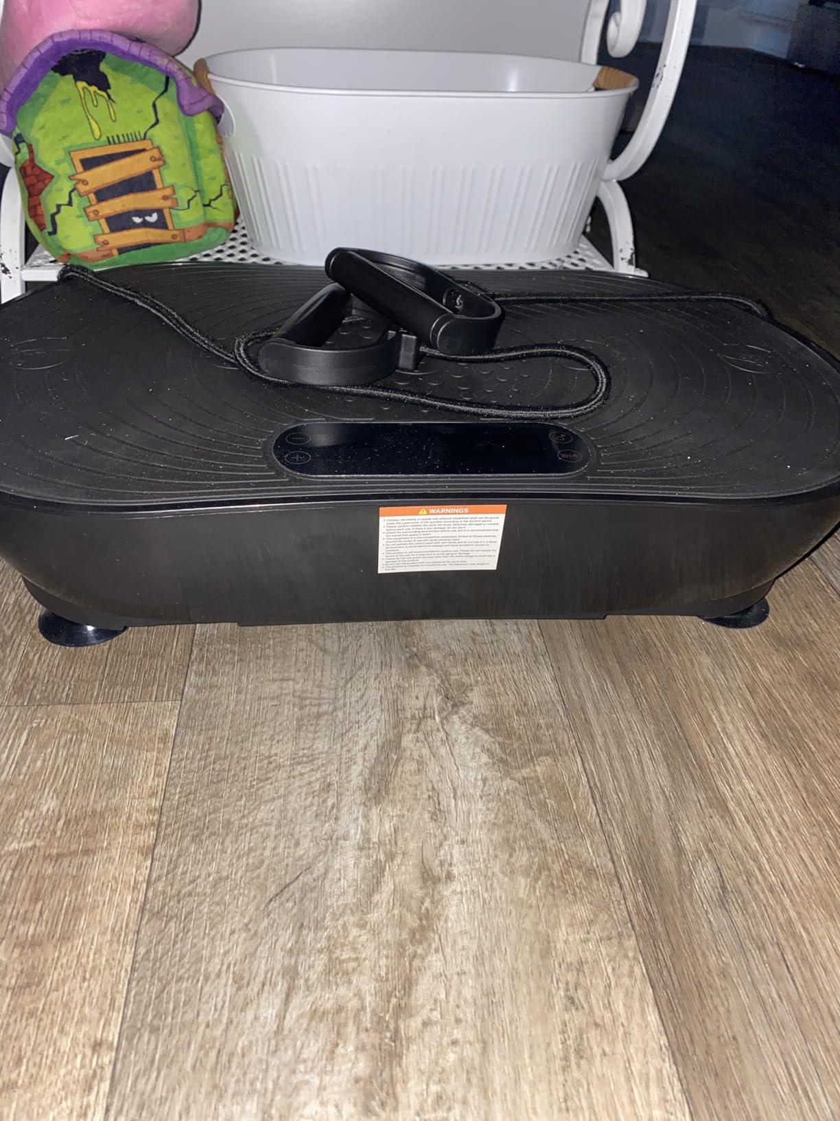 Merach V33 Pro Vibration Plate Exercise Machine with Touchscreen, 99 Speeds | Resistance Bands, Bluetooth, 350lbs Capacity, Vibration Platform for Lymphatic Drainage, Home Full Body Fitness Equipment customer photo 1