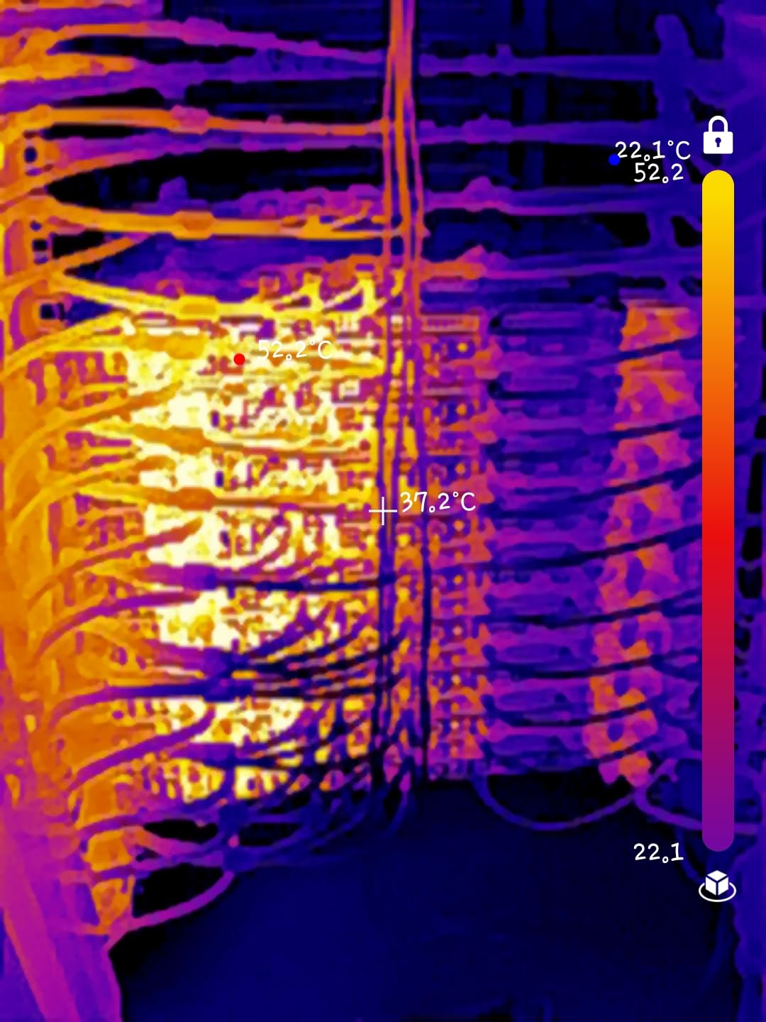 AMPBANK M256 Thermal Camera, 512x384 TISR Resolution Thermal Imager, 256x192 IR Resolution, -4°F~842°F Temp Range, Thermal Imaging Camera for Android Smartphones and PC (Green) customer photo 1