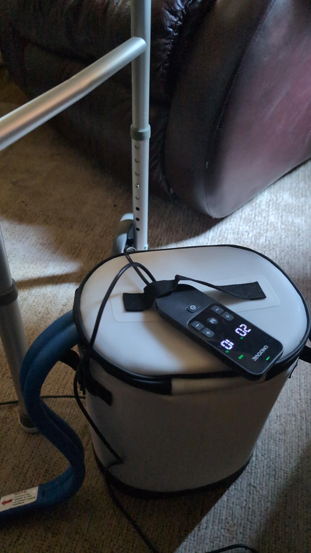 ONLYCARE Cold Therapy Machine, Ice Machine for Knee After Surgery | Portable Ice Therapy Machine with Quiet Pump, Large Cold Pad for Ankle, Arm Joints, Sports Injuries, Cryotherapy Pain Relief customer photo 2