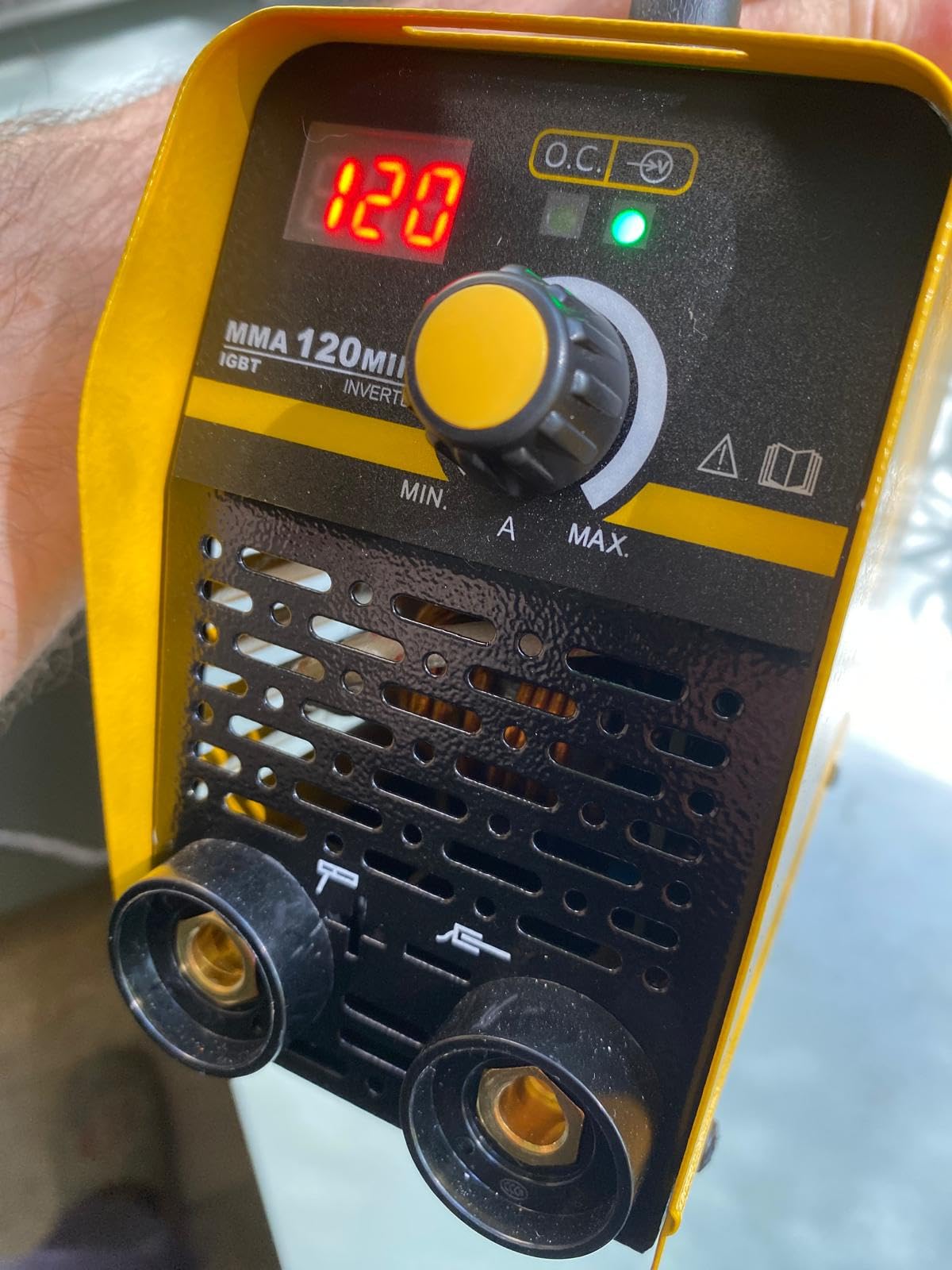 110V/220V 200A Stick Welder customer photo 1