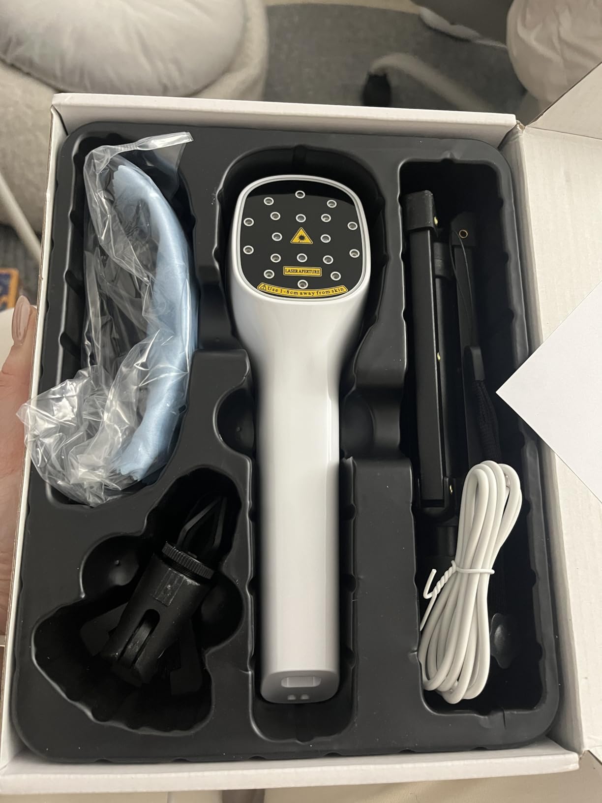 Cold Laser Therapy Device for Humans, (4x808nm + 14x650nm) Red Light Therapy for Body Pain Relief, Laser Therapy for Joint, Back, Knee, Muscle customer photo 1