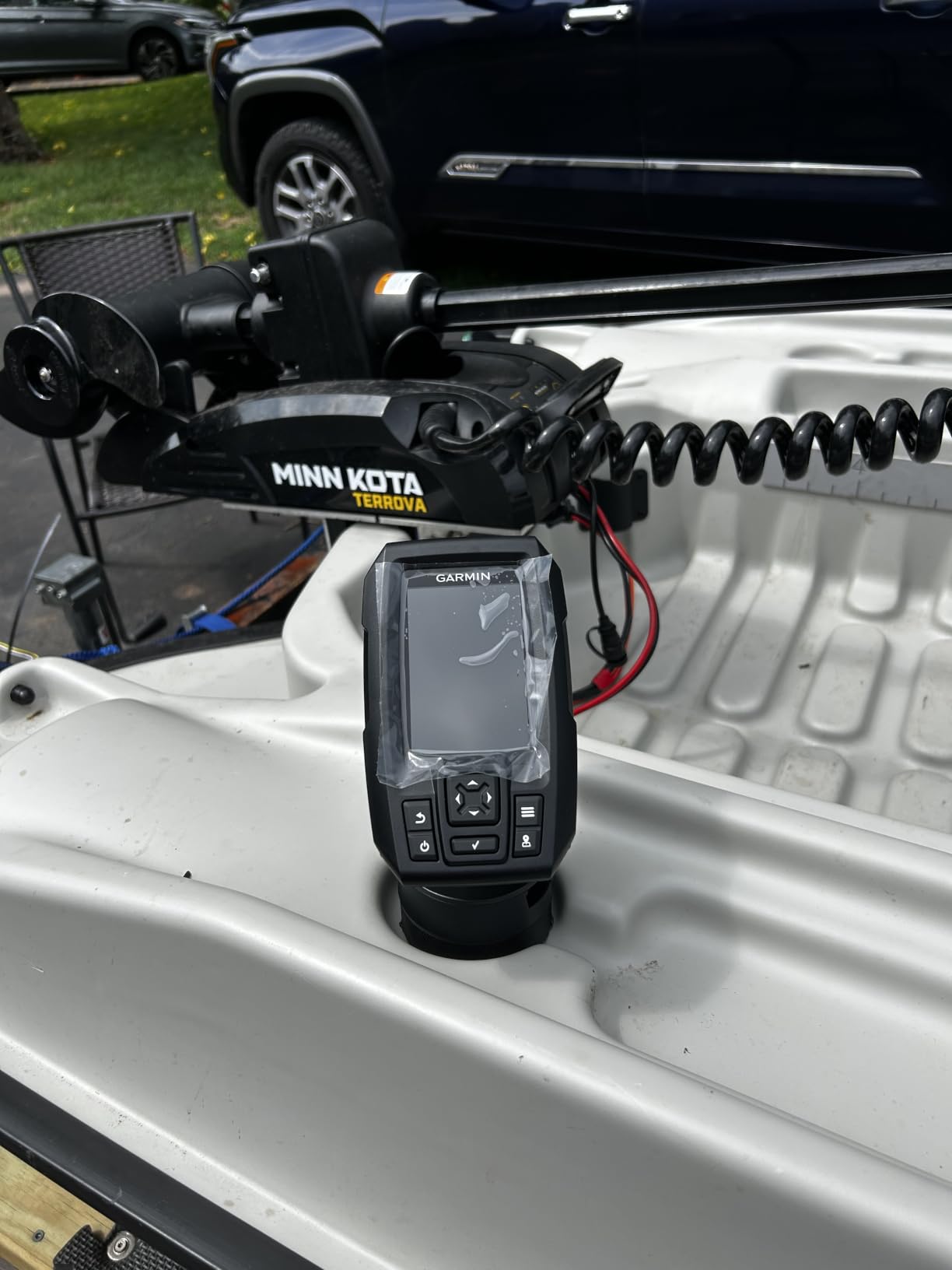 Pelican - Bass Raider 10E Angler Fishing Boat - Ram-X™ Material - Ergo360 Seating System - Light Grey - 10.2 ft customer photo 1