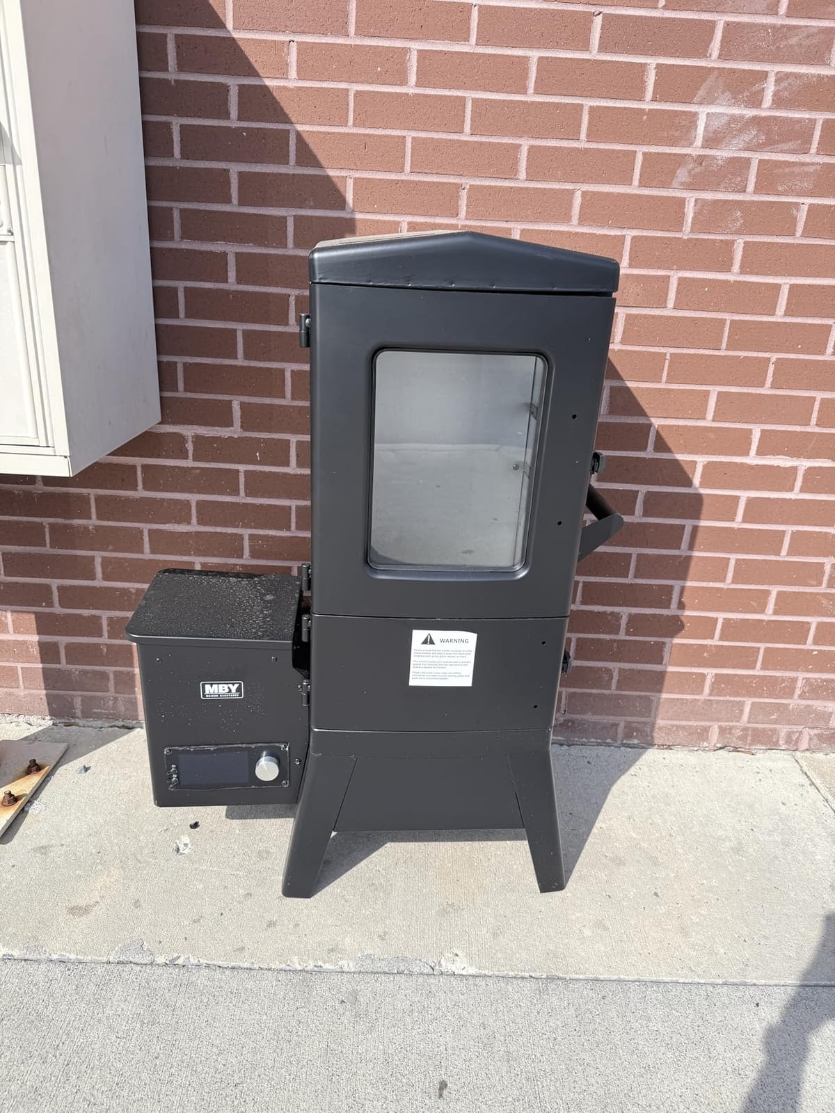 Vertical Electric Pellet Smoker with Cover & Meat Probe, 4-Rack Digital BBQ Electric Smokers, 616 Sq.in, LED Temperature Control, Ribs, Brisket, Chicken customer photo 1