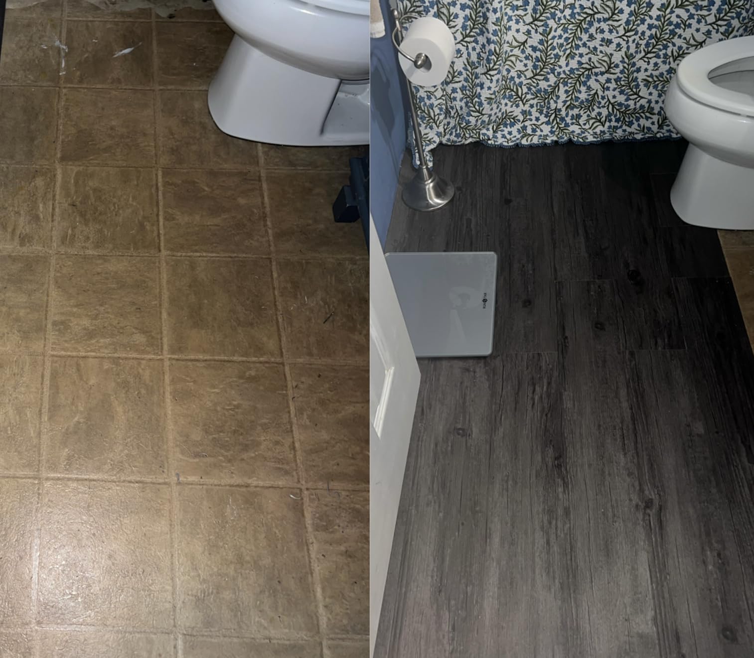 MULGREAT 36-Pack Peel and Stick Floor Tile 54 Sq Ft Vinyl Flooring Warm Oak customer photo 2