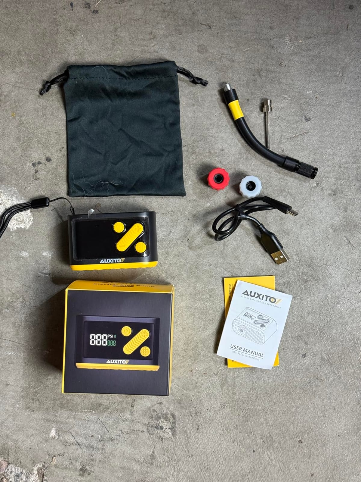 AUXITO 26000mAh Heavy Duty Portable Air Compressor for Pickup, Truck, RV customer photo 2