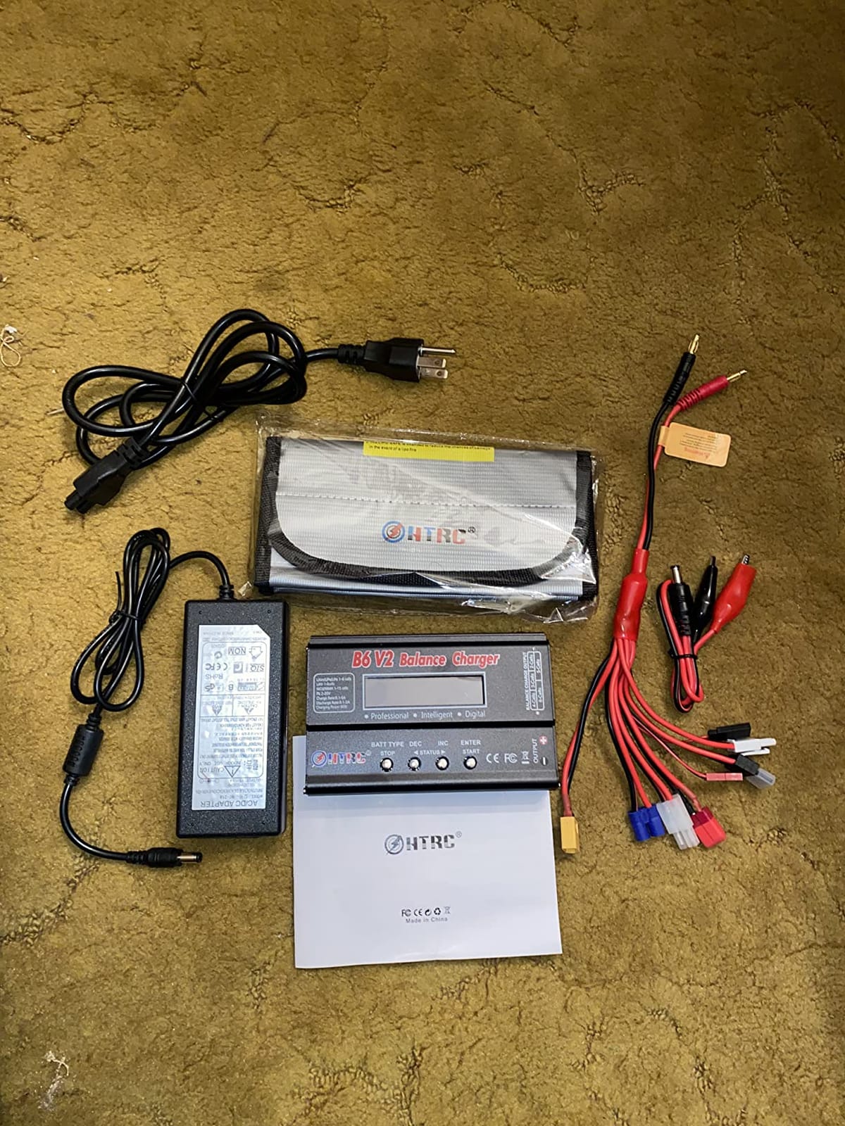 LiPo Battery Charger, 80W 6A Balance Fast Battery Charger for RC Toy Model | Battery Charger Discharger for 1S-6S LiPo/Li-Fe/Li-ion 1S-15S NiMH/NiCD Packs RC Car Boat Drone Battery customer photo 2