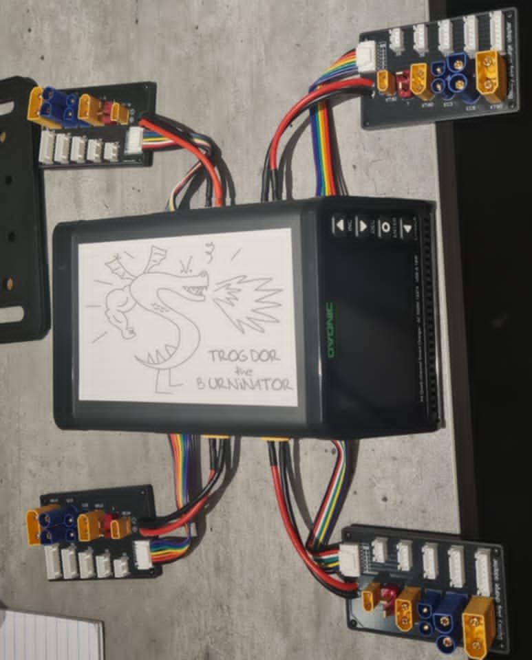 OVONIC X4 LiPo Balance Charger AC 500W 4-Channel Auto Power Allocation, 15A per Channel, LiPo/Li-Ion/LiHV/Life 1-6S, NiMH 3-18S, Safety Protections customer photo 2