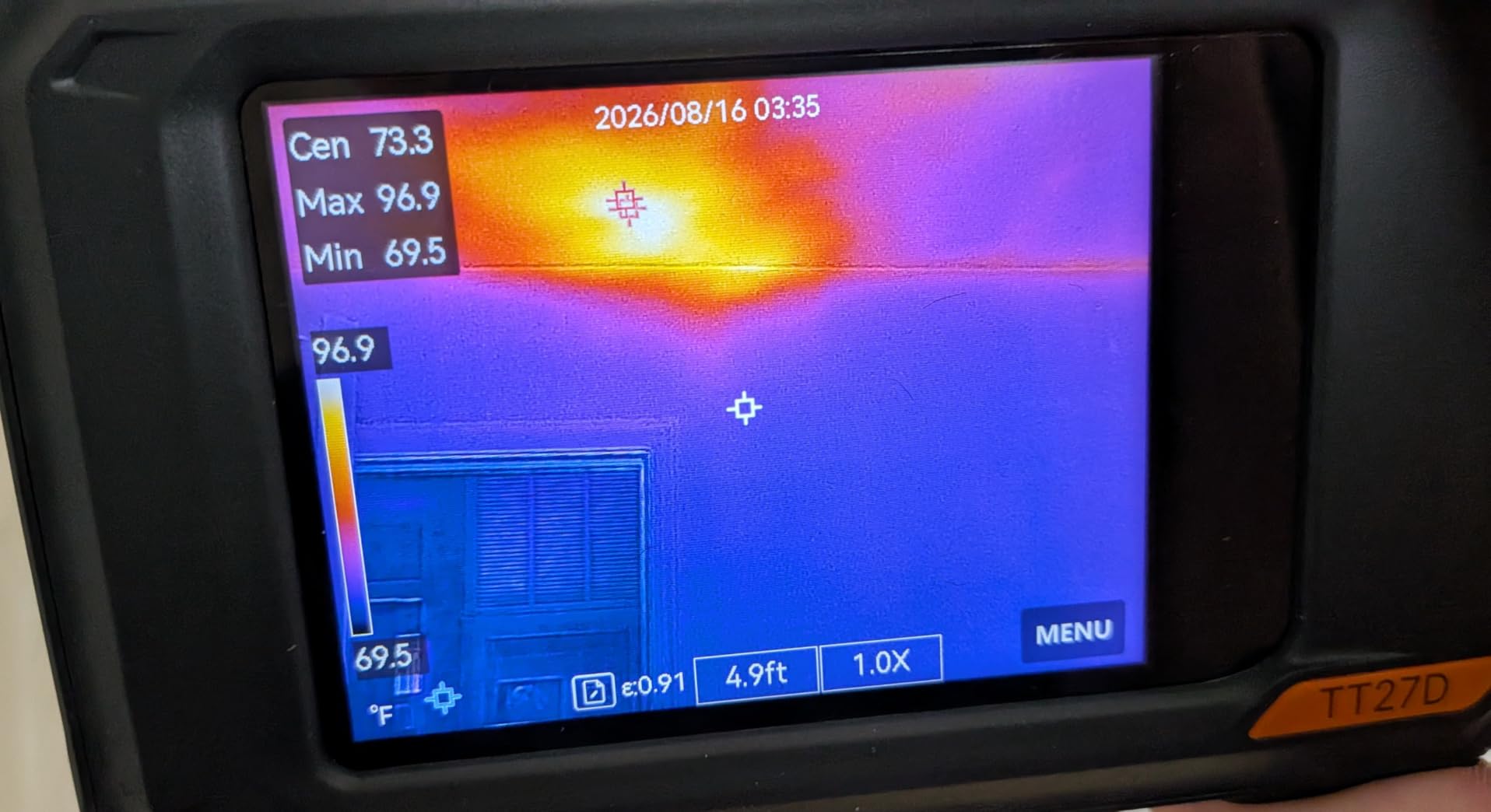 TT27D Dual-Lens WiFi Thermal Camera, 640x480 UIRA-IR Resolution | AI Scene Detection, 3.5