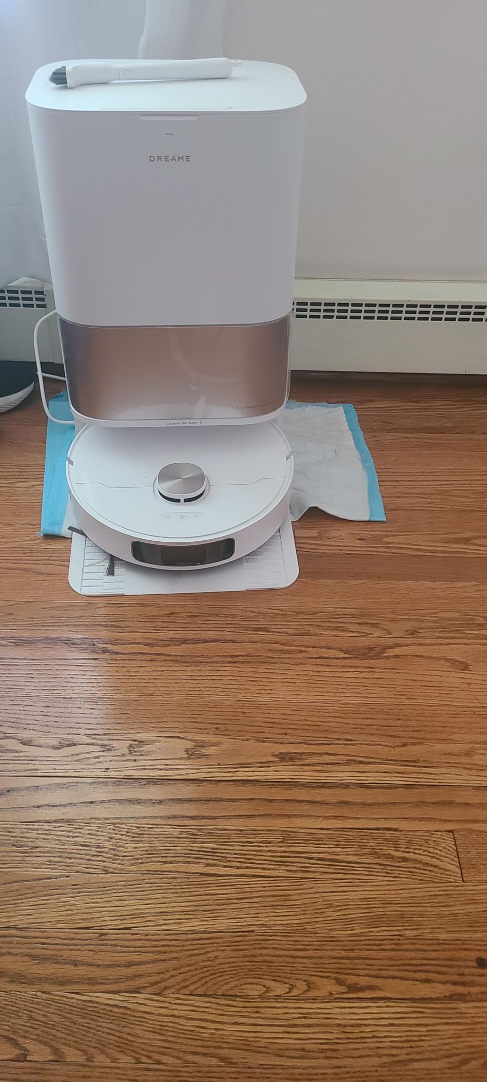 dreame D30 Ultra Robot Vacuum and Mop, Detangling with TriCut Brush | 25,000Pa Powerful Suction, 100-Days Auto-Empty, MopExtend Tech for Edge Cleaning, Smart Obstacle Avoidance, Black customer photo 1