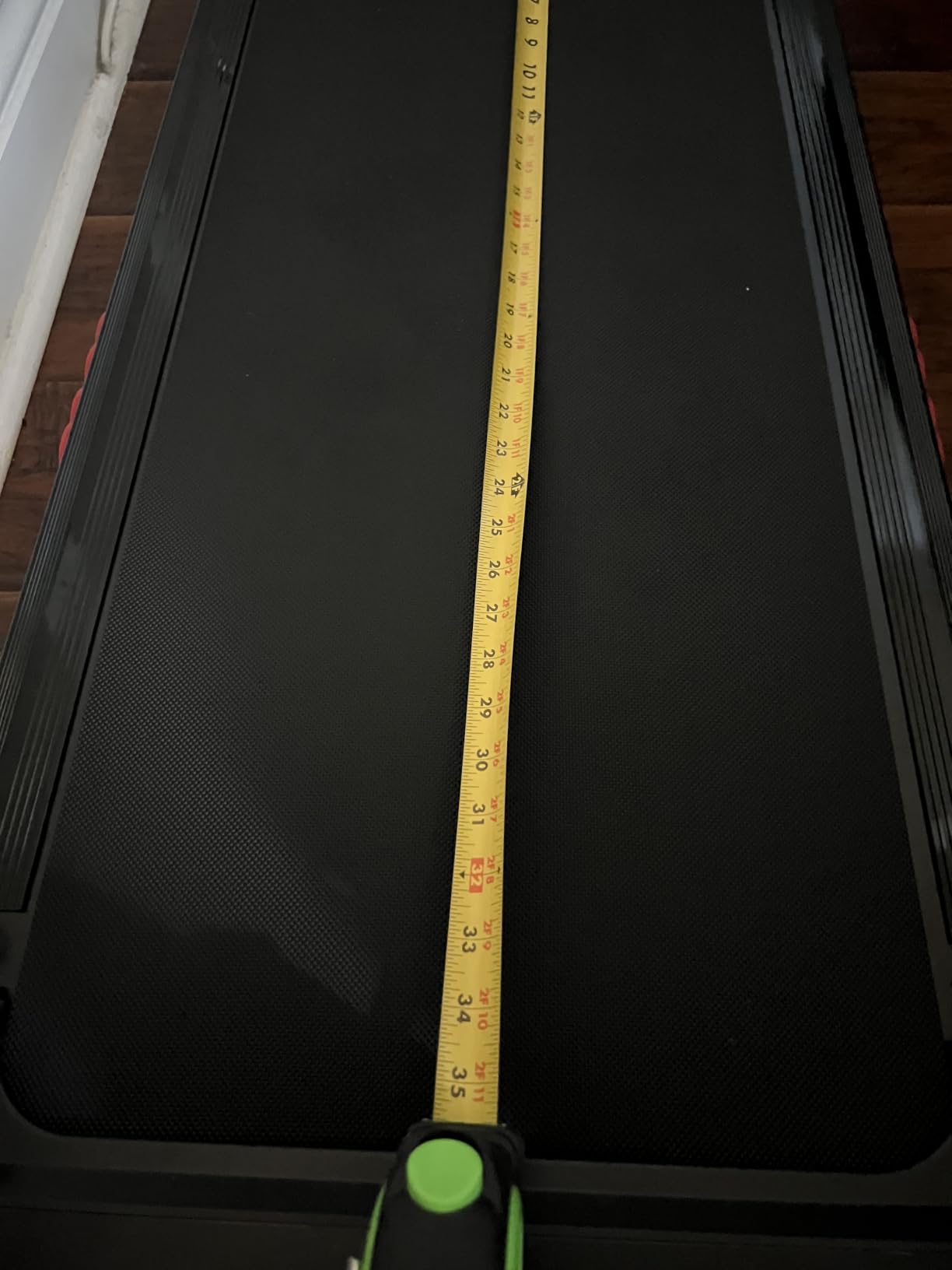 Portable Walking Pad Treadmill with Incline and Handle Bar for Home 3.0HP Mini Walking Pad with Handle Bar, 0.6-7.6MPH Treadmill for Small Spaces, 350LBS Treadmills with Handles customer photo 1
