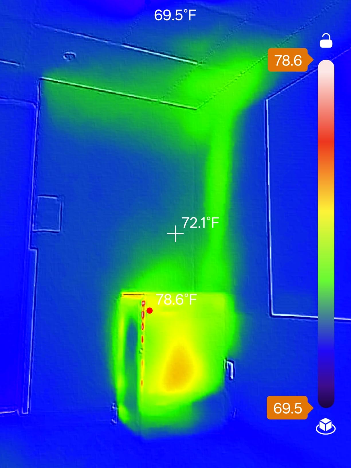 TOPDON TC001 Max Dual-Lens Thermal Camera for Any USB-C iPhone iPad Android | 512 x 384 TISR, 256 x 192 IR Resolution Imager, 25Hz Refresh Rate, -4°F~1022°F Temp Range, 40mK NETD, Blue customer photo 2