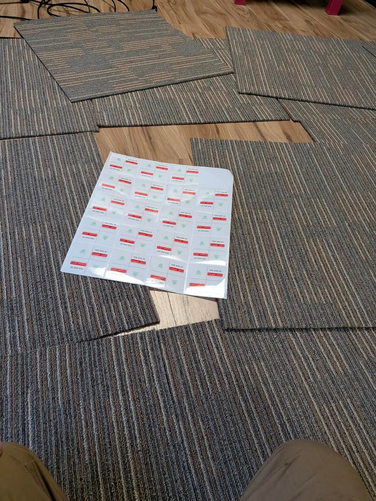 Commercial Carpet Tiles Reusable 24