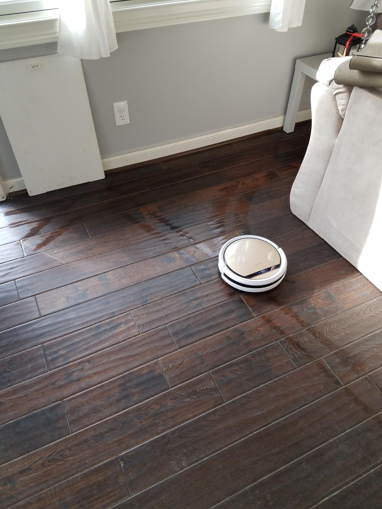 ILIFE V5s Max Robot Vacuum, 4000Pa Max Strong Suction | 2.4G WiFi/App/Alexa/Remote Control, Self-Charging Robotic Vacuum Cleaner, for Hard Floors Carpets and Pet Hair customer photo 1