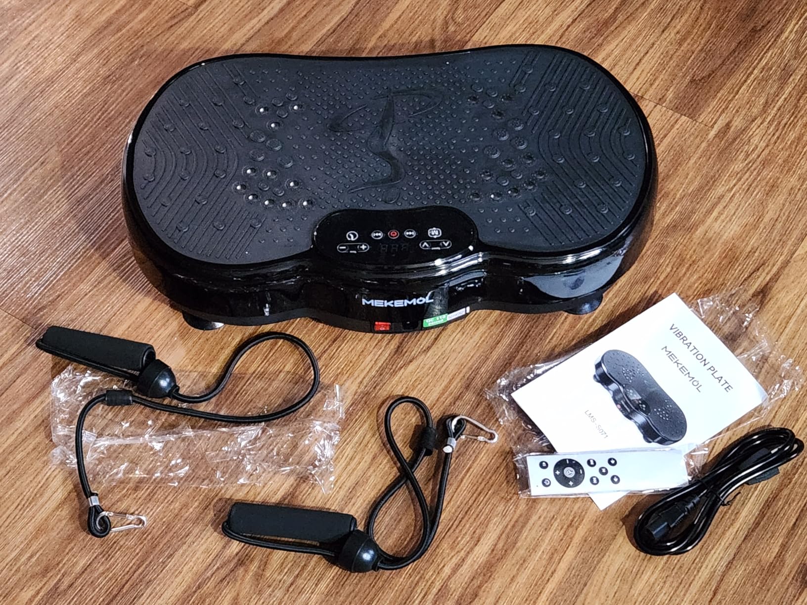 Quiet Vibration Plate Exercise Machine for Lymphatic Drainage customer photo 1