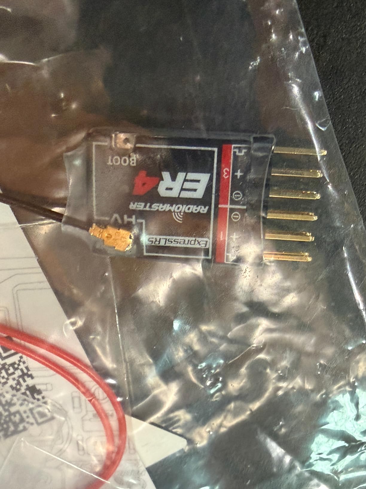 Radiomaster ER4 2.4GHz ELRS Receiver 4CH PWM Low Latency Voltage Telemetry Wi-Fi Update for F3P RC Airplane/Fixed-Wing/RC Cars/Boats customer photo 1