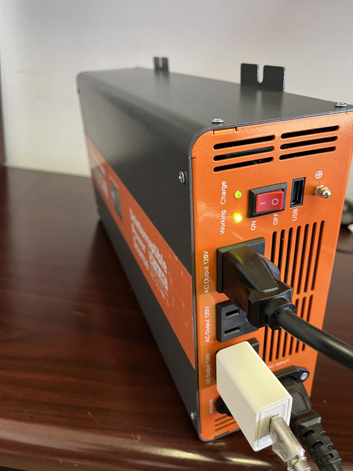 2500W Sump Pump Battery Backup, Uninterruptible Power Source with Pure Sine Wave Inverter & LCD, 10ms Auto Switch & Fast Charging for Power Outage Protection customer photo 1