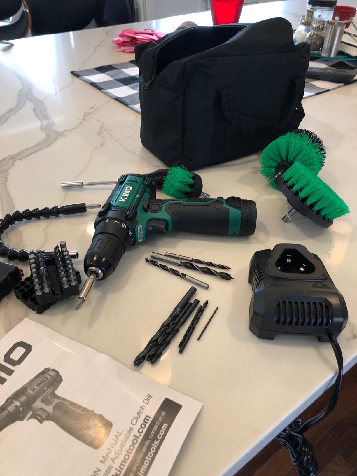 KIMO Impact Wrench 1/2 Cordless, Impact Gun for Car Tire, 20V Impact Driver customer photo 1