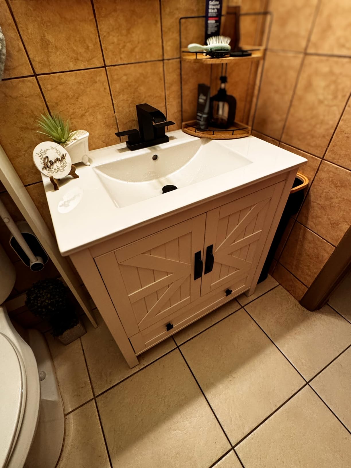 YITAHOME 30 Inch Farmhouse Bathroom Vanity with Sink customer photo 1