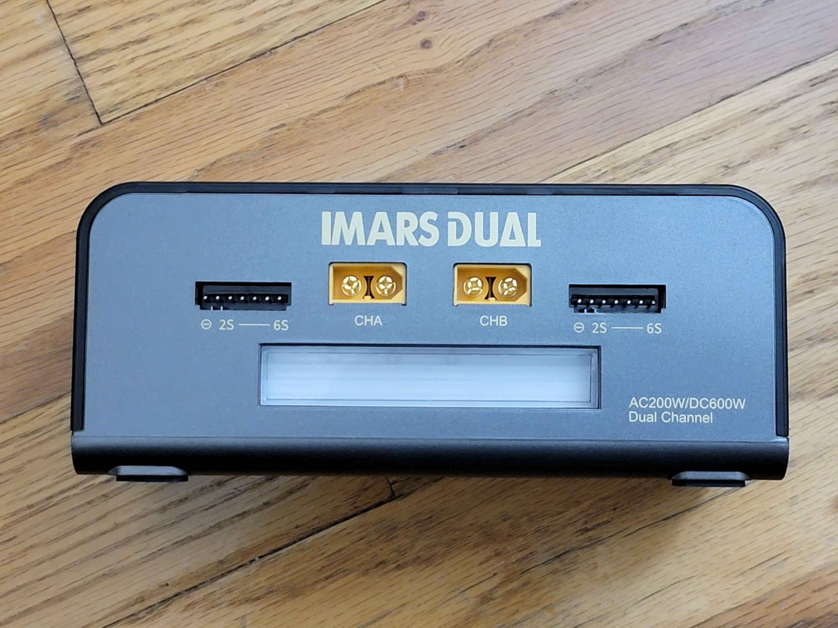 Gens Ace Imars Dual Lipo Charger 15A AC 200W DC 600W RC Charger (Black) customer photo 2
