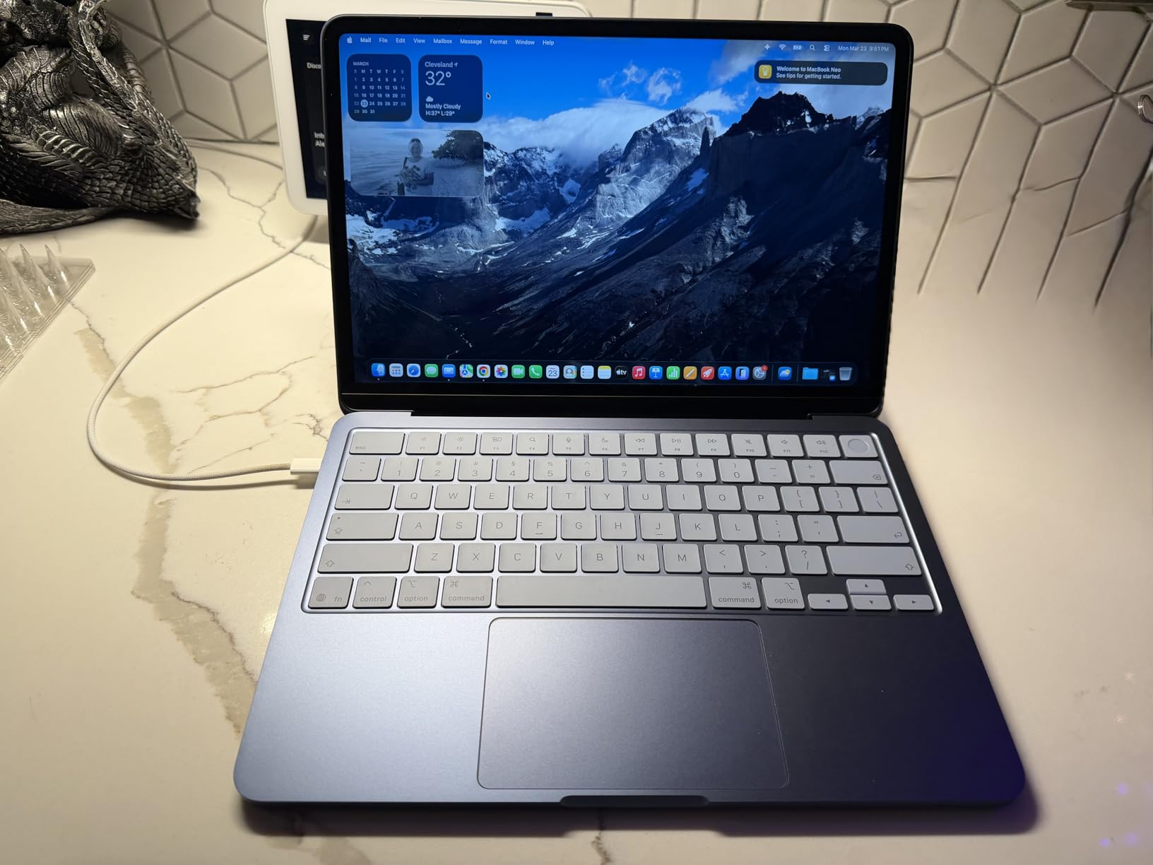 2026 MacBook Neo 13-inch Laptop with A18 Pro chip, Liquid Retina Display, 8GB Unified Memory, 512GB SSD Storage customer photo 2