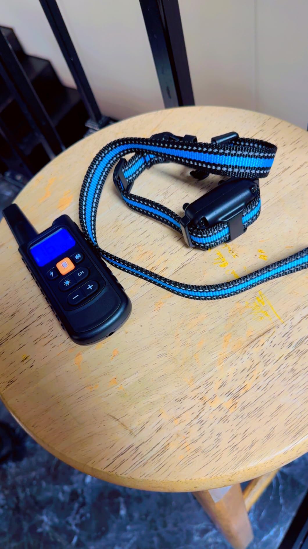 Shock Collar for Small Dogs, IP67 Dog Training Collar with Remote 8-120lbs | 20 Levels Shock & Vibration, Beep, 3300FT Long Range Waterproof Dog Shock Collar, Rechargeable eCollar LED Light, Safety Lock customer photo 1