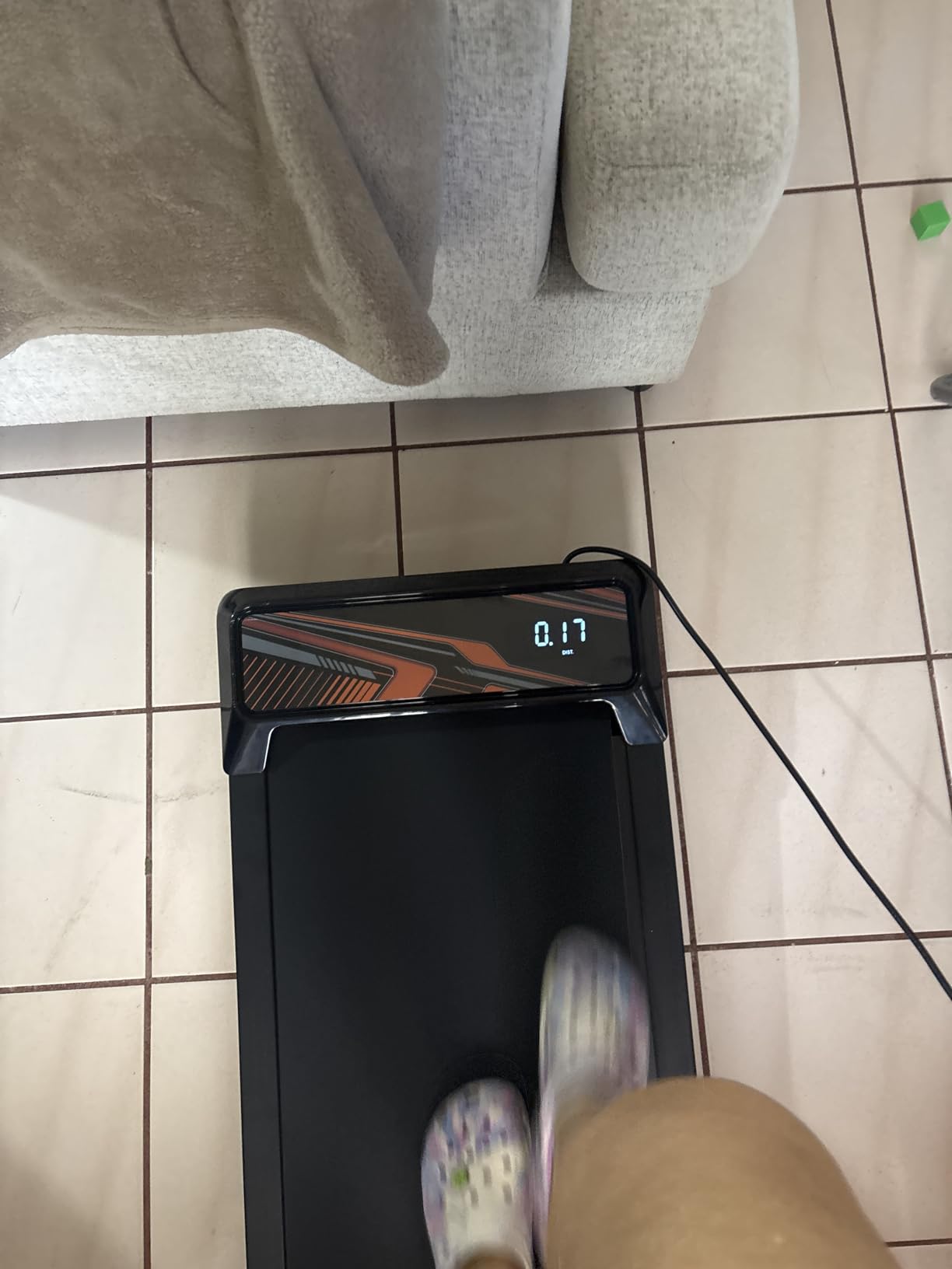 Under Desk Treadmill, Walking Mat with Incline pad customer photo 1