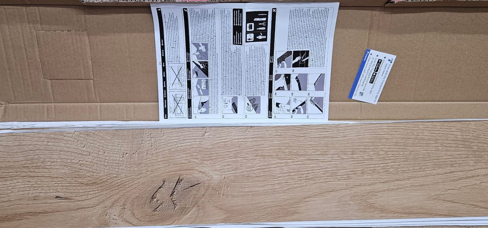 Wood Vinyl Plank Flooring,Peel and Stick Wood Flooring,Honey Maple customer photo 2