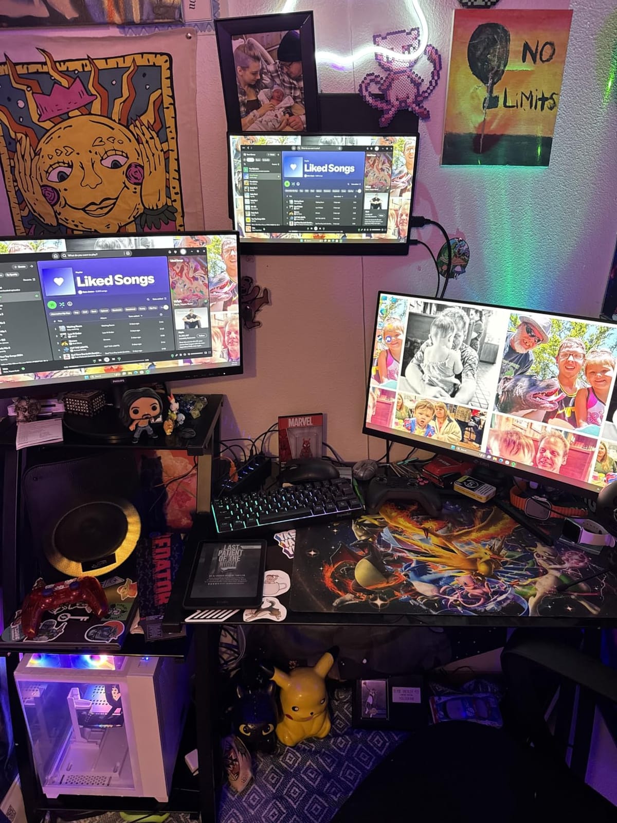 CRUA 34 Inch 21:9 UWQHD 100Hz IPS Ultrawide Curved Monitor, Speakers, White customer photo 1