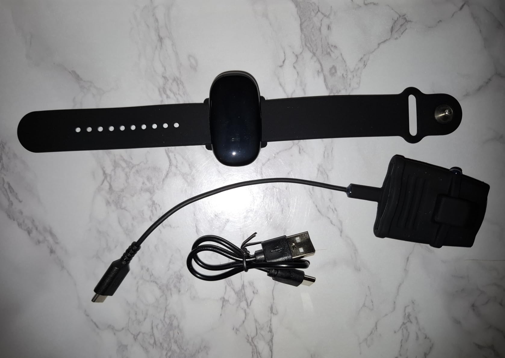 Wrist Pulse Oximeter with APP Report, Wearable Blood Oxygen Monitor for Sleep, Continuous SpO2 & Heart Rate Tracking, Overnight Oxygen Saturation Recorder with Audible Alert, Rechargeable customer photo 1
