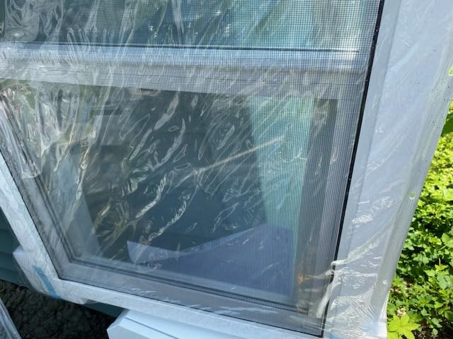 Vinyl Double Hung Sliding Window 24x36, Double Pane Glass, White customer photo 2
