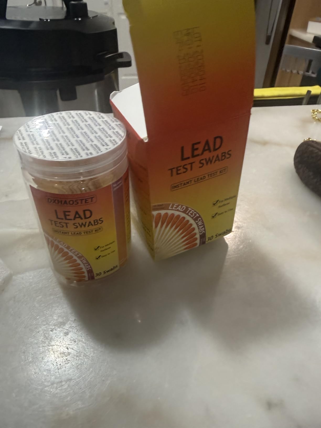 Lead Test Kit, 30 Swabs Lead Paint Test Kit At Home, Quick Results in 30s customer photo 2