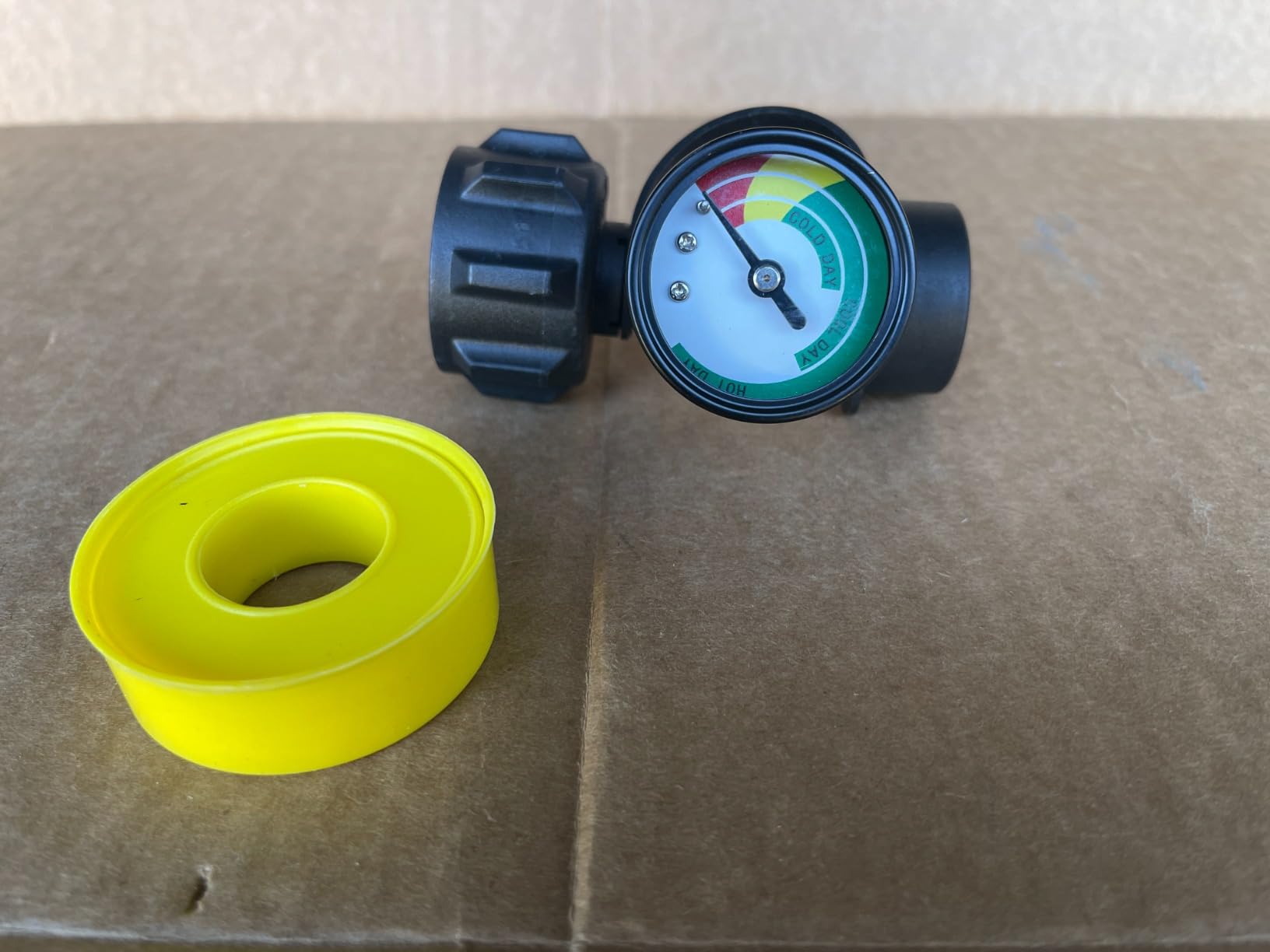 GasXpert Propane Tank Gauge Level Indicator, Gas Grill Gauge for 5-40lbs Propane Tank, Upgraded 3 Temperatures Scale, Color-Coded Propane Gauge for Grill, Heater, Fryer, Camper customer photo 1