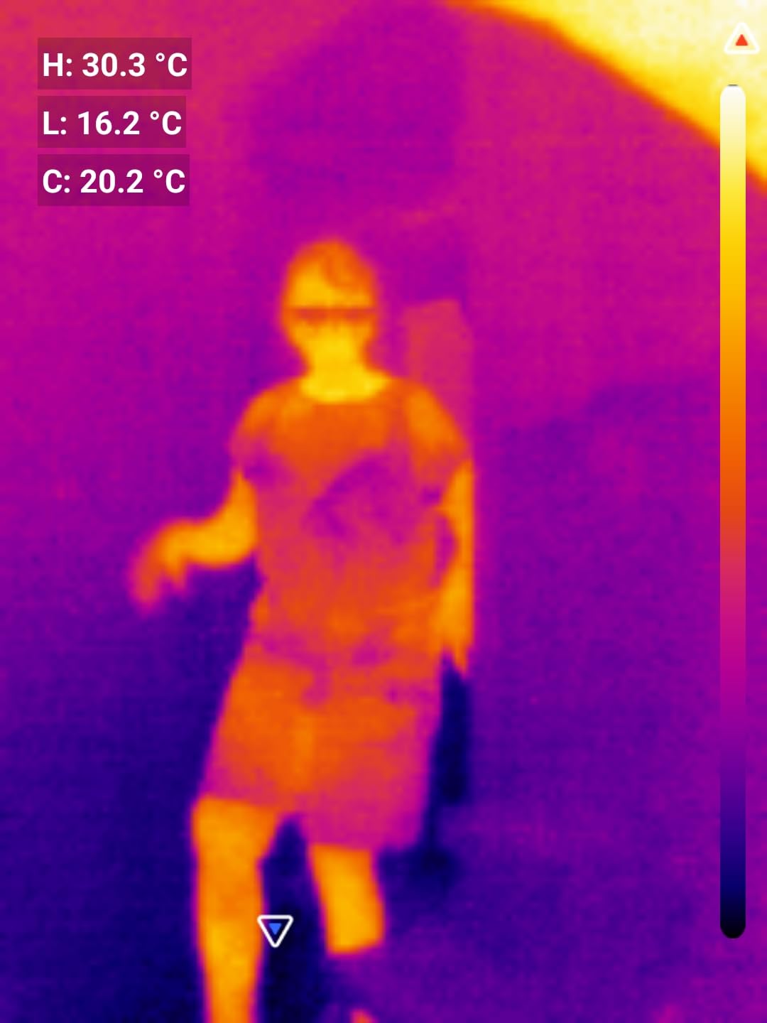 Thermal Camera for Android Type-C, 128×96 IR Resolution Thermal Imaging Camera, Portable Thermal Imager, Plug-Play Phone Thermal Camera for Home Inspection HVAC Automotive Pet Detection customer photo 2