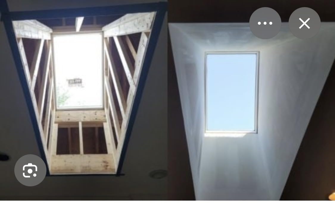 Skylight Window for House Roof, Tempered Glass Roof Hatch customer photo 2