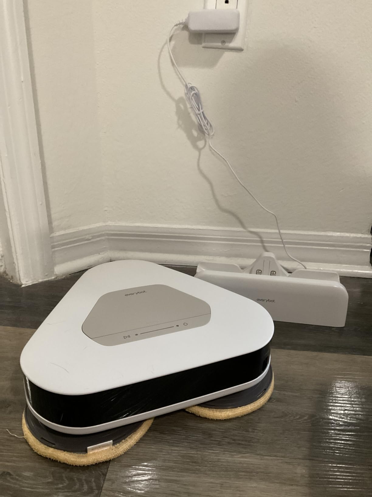 EVERYBOT 2026 NEW Three-Spin Slim Robot mop for Hard Floor, Mopping only | 3.27