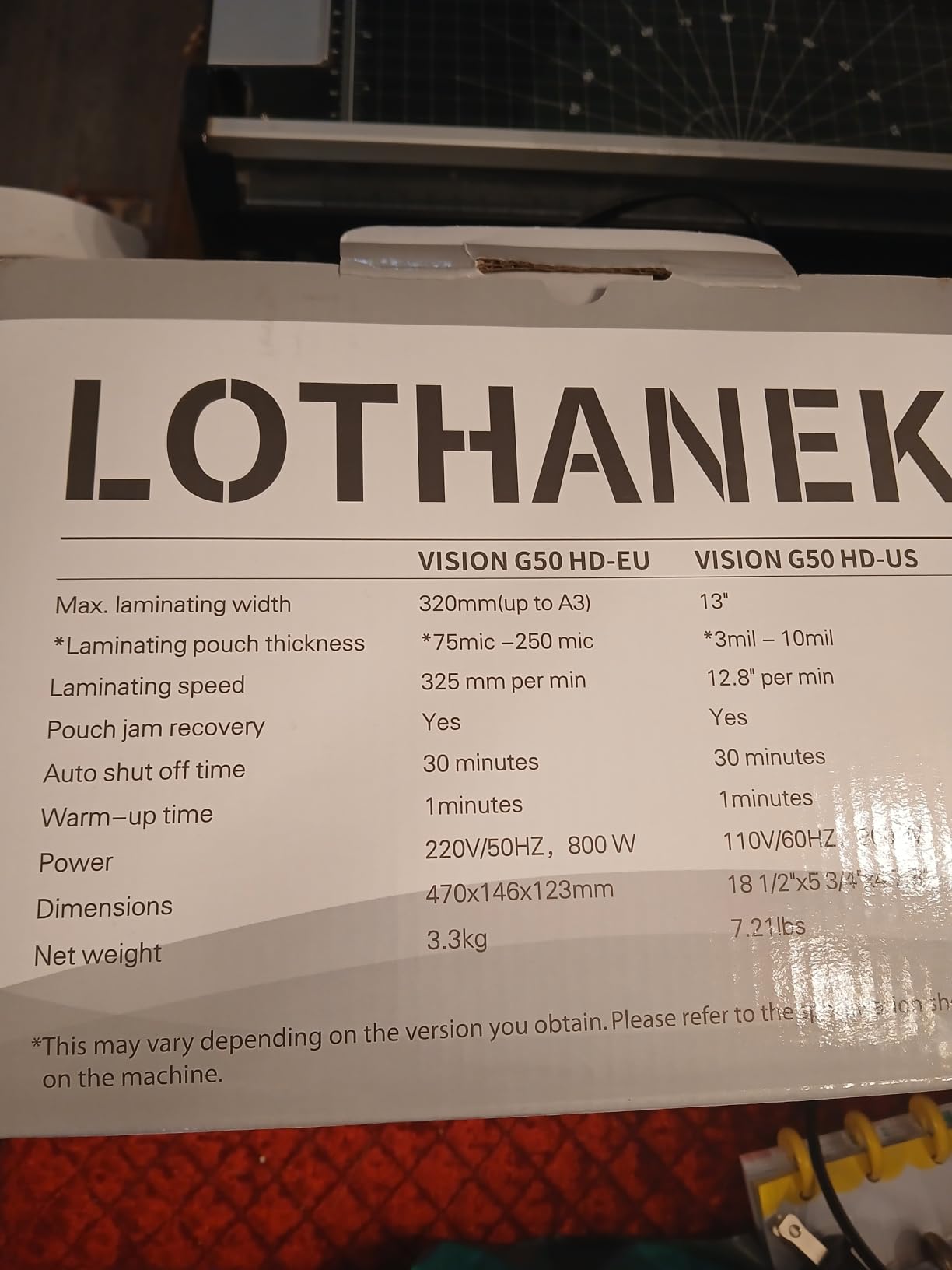 13 inch 4-Roller Heavy Duty Laminator Machine, 990mm/Min Speed, 3-10 Mil, 60S Warm-up, A3 Thermal Commercial Laminating Machine with 50 Sheets for Home, Office, School, Crafts Use customer photo 1