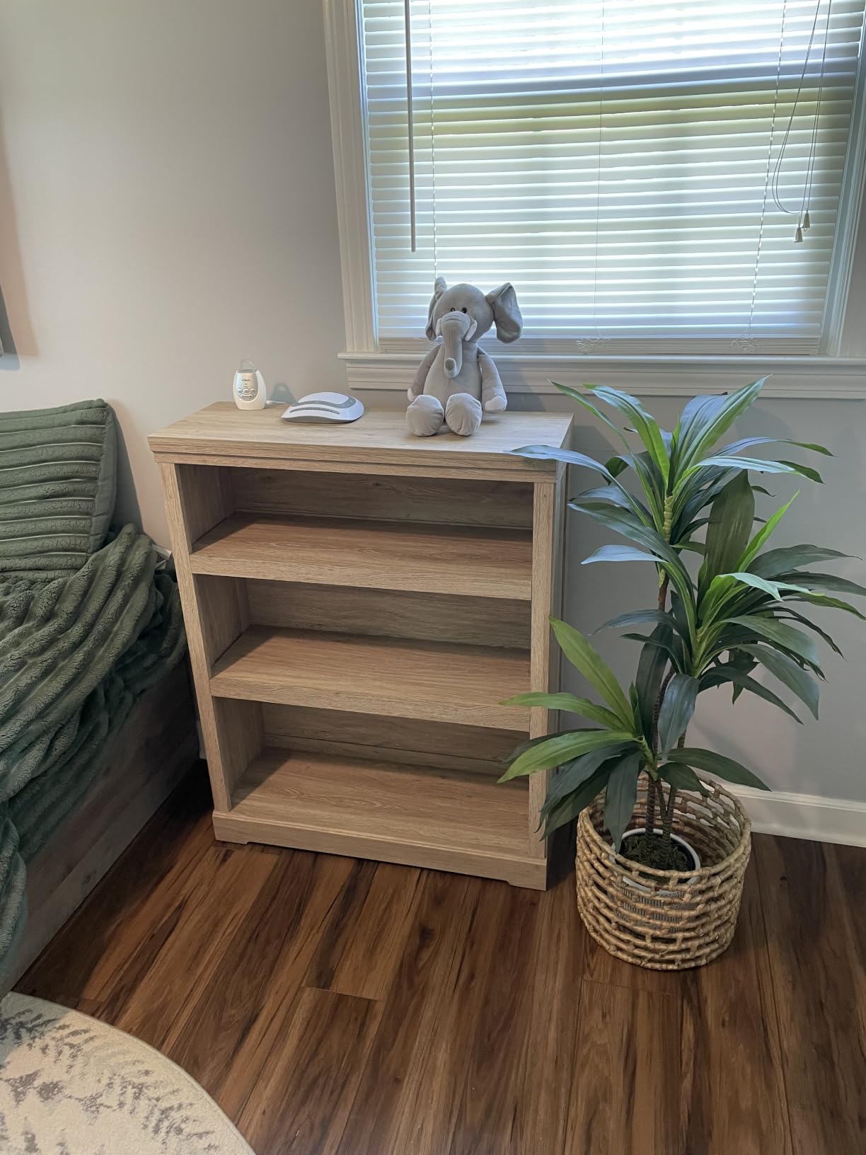 LINSY HOME 5-Shelf Bookcase, Bookshelves Floor Standing Storage Shelves 68 in Tall Bookcase Home Decor Furniture for Home Office, Living Room, Bed Room - Dark Brown customer photo 2