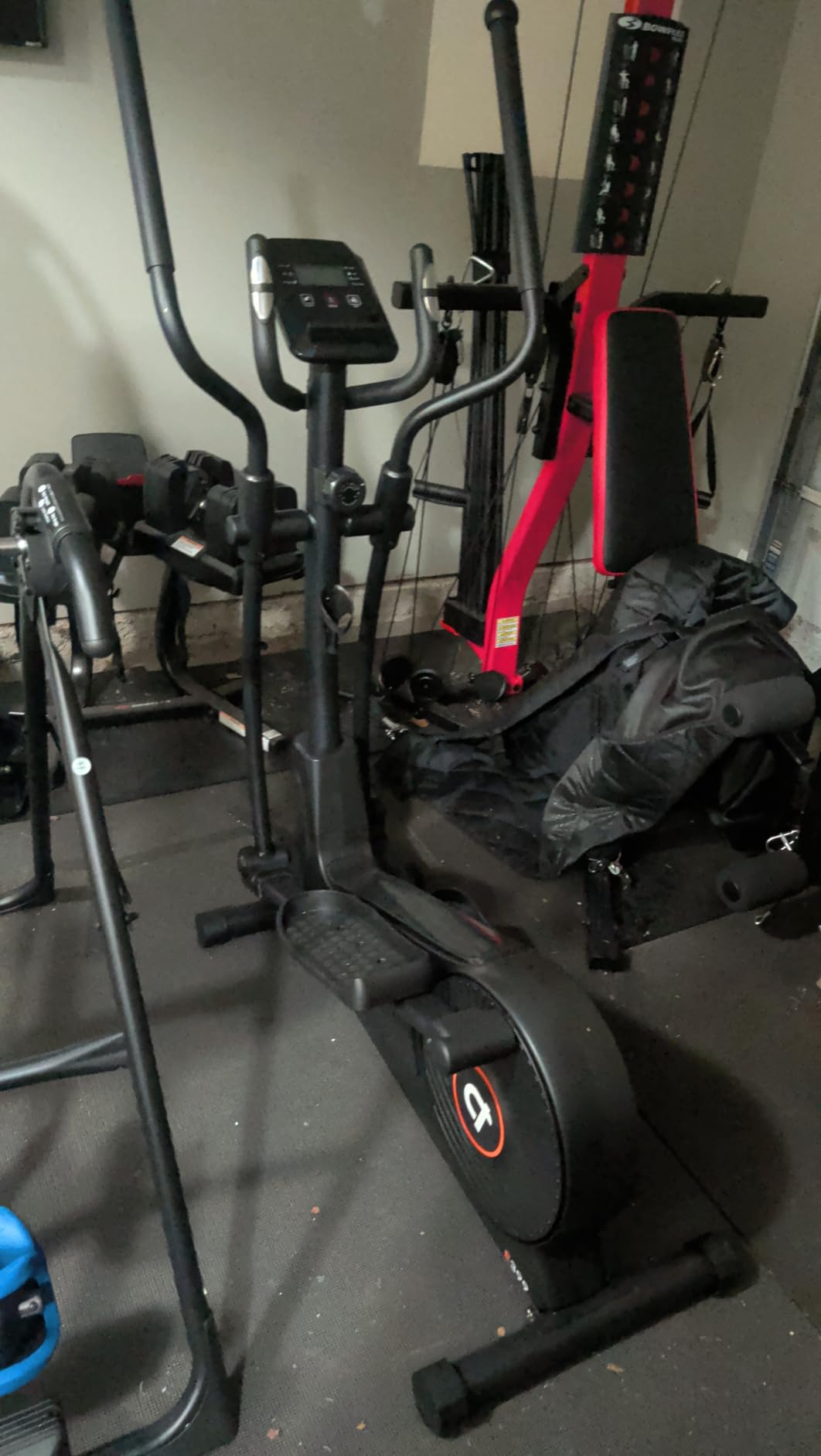 pooboo Elliptical Machine, Elliptical Exercise Machine with 16-Level Resistance & Quiet Magnetic Driving System customer photo 2
