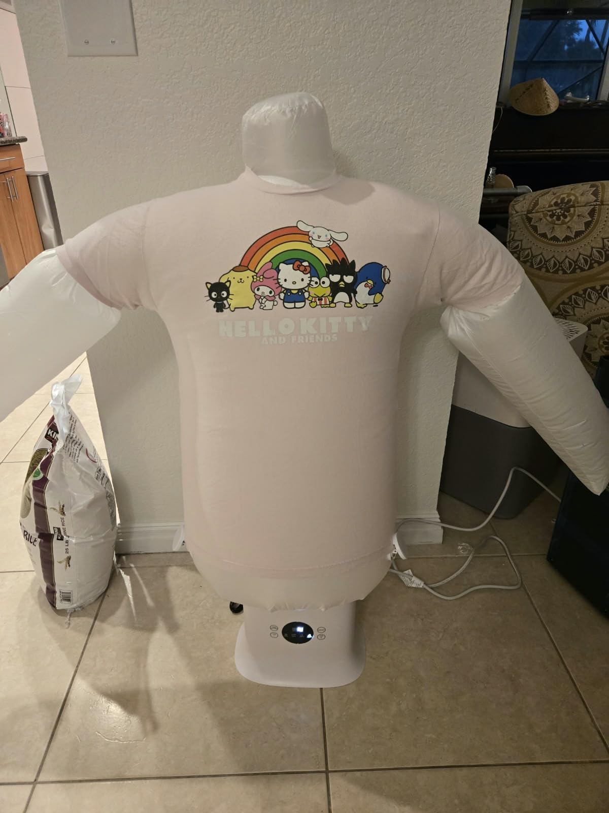 2026 Upgraded Automatic Ironing Machine with Remote Control - Inflatable Self Ironing Machine, Hands-Free Hot Air Clothes/Garment Dryer & Wrinkle Remover for Shirts, Pants, Shoes, Hats, Helmets customer photo 2