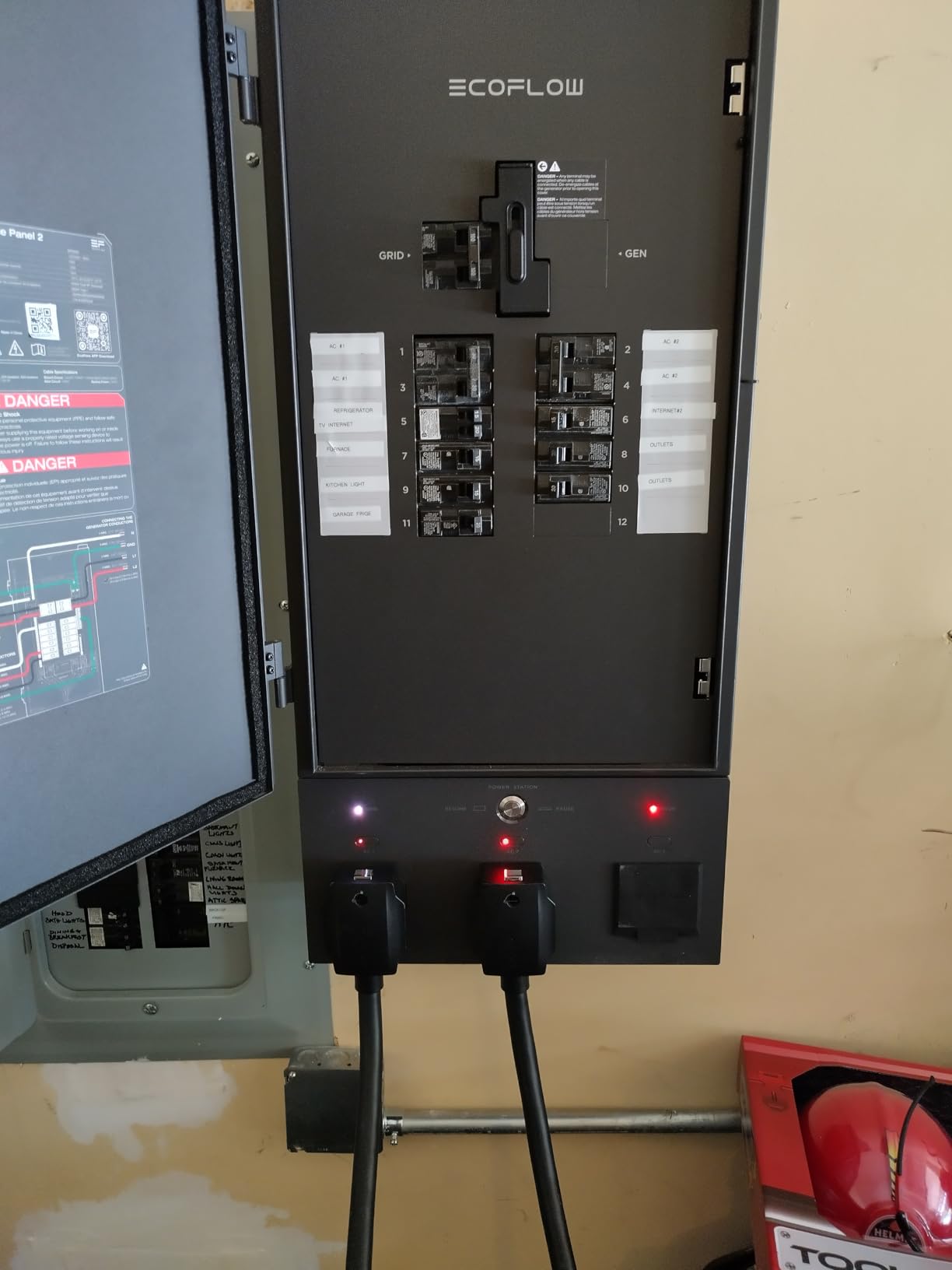 EF ECOFLOW Power Station Delta Pro Ultra X with 4x400W Portable Panels | 12288Wh 12000W Solar Generator for Whole-Home Backup, Expandable to 180kWh, Emergency Power Supply customer photo 2
