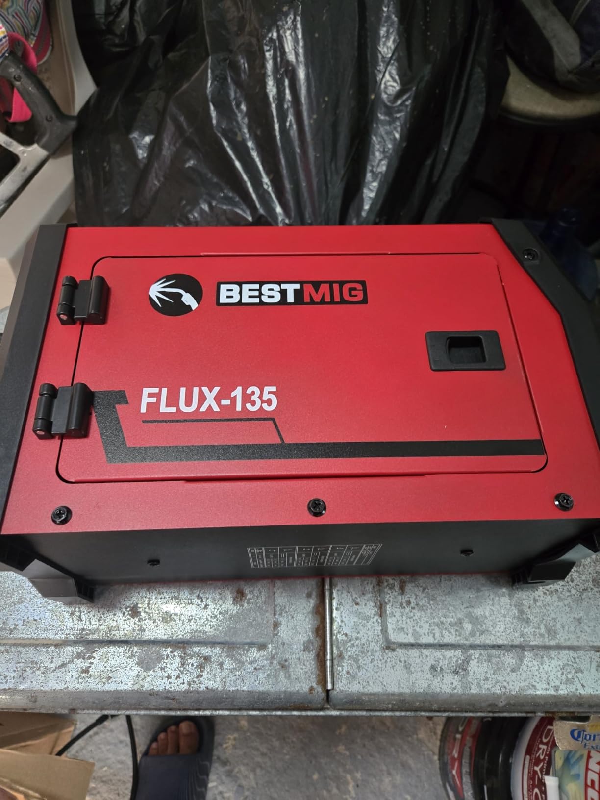BESTMIG 165S MIG Welder 110V/220V Dual Voltage, 4 in 1 Multi-Process Welding Machine (Gas & Gasless Flux Core/TIG/Stick), Synergic Inverter Welder Machine Portable Wire Welder Kit with Helmet & Gloves customer photo 2