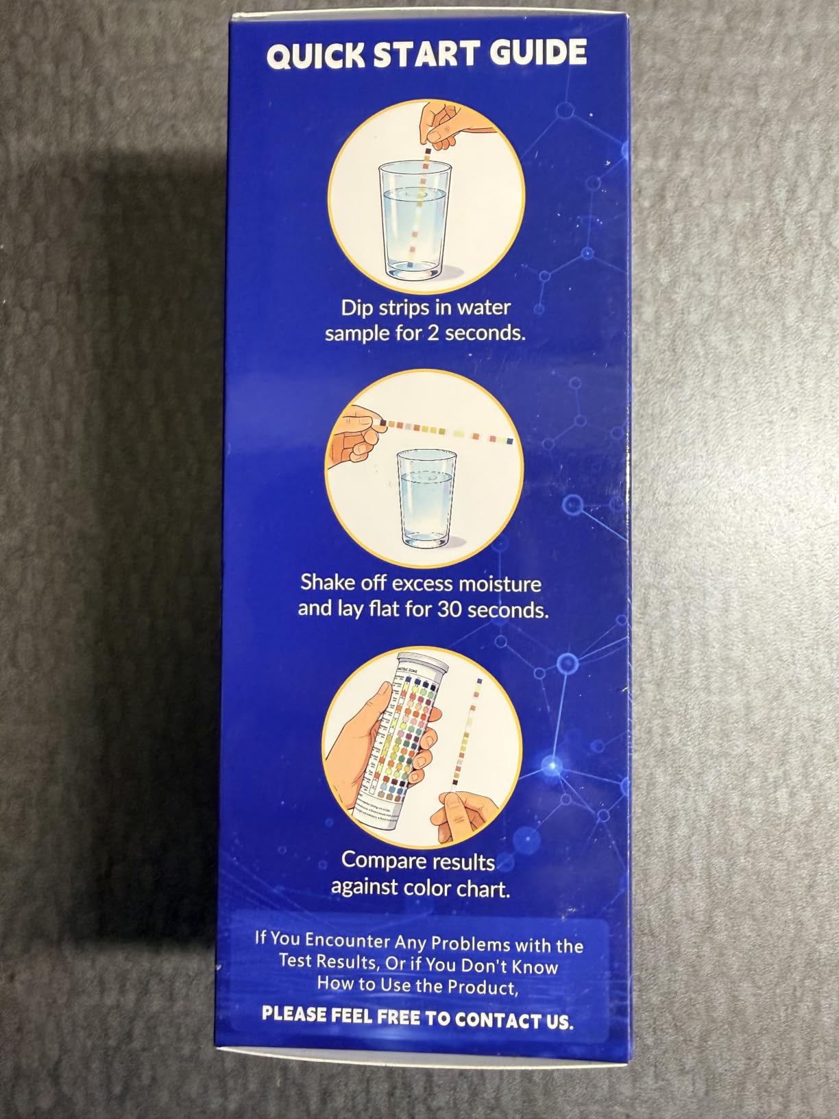 26 in 1 Water Test Kit for Drinking Water 158 Strips, Upgraded Home Water Testing Strips for Well & Tap Water, Detects Hardness, Chlorine, pH, Lead, Iron, Copper & Multiple Water Quality Contaminants customer photo 1