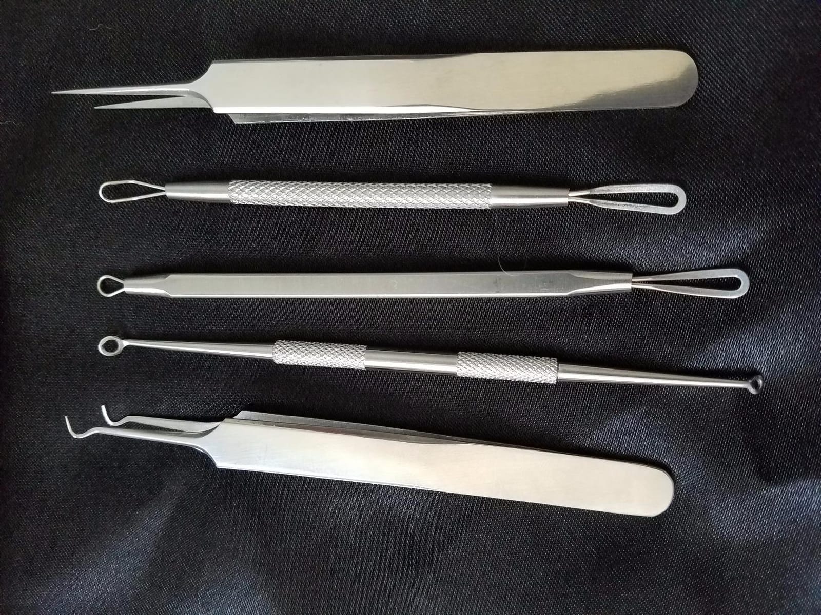 Blackhead Remover Tools Vacuum Facial Pore Cleaner Tool 3 Suction Power | 4pcs Stainless Tools, 5 interchangeable probes USB rechargeable pore vacuum kit for facial deep cleansing customer photo 1