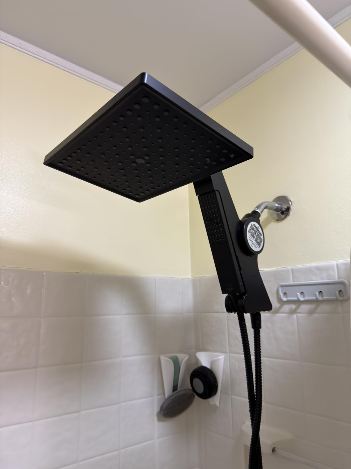 JDO 12-Inch Filtered Rain Shower Head with Handheld Spray Combo customer photo 1