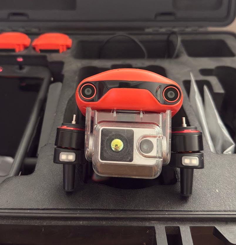 Autel Robotics EVO II Dual 640T V3 w/640*512 Thermal & 50MP 8K RYYB Sensor | 0.8'' CMOS, 10+ Temp Measurement, RemoteID, D-RI Ranges, 16× Zoom, 40 Min, for Search&Rescue/Public Safety/Power Inspection customer photo 1