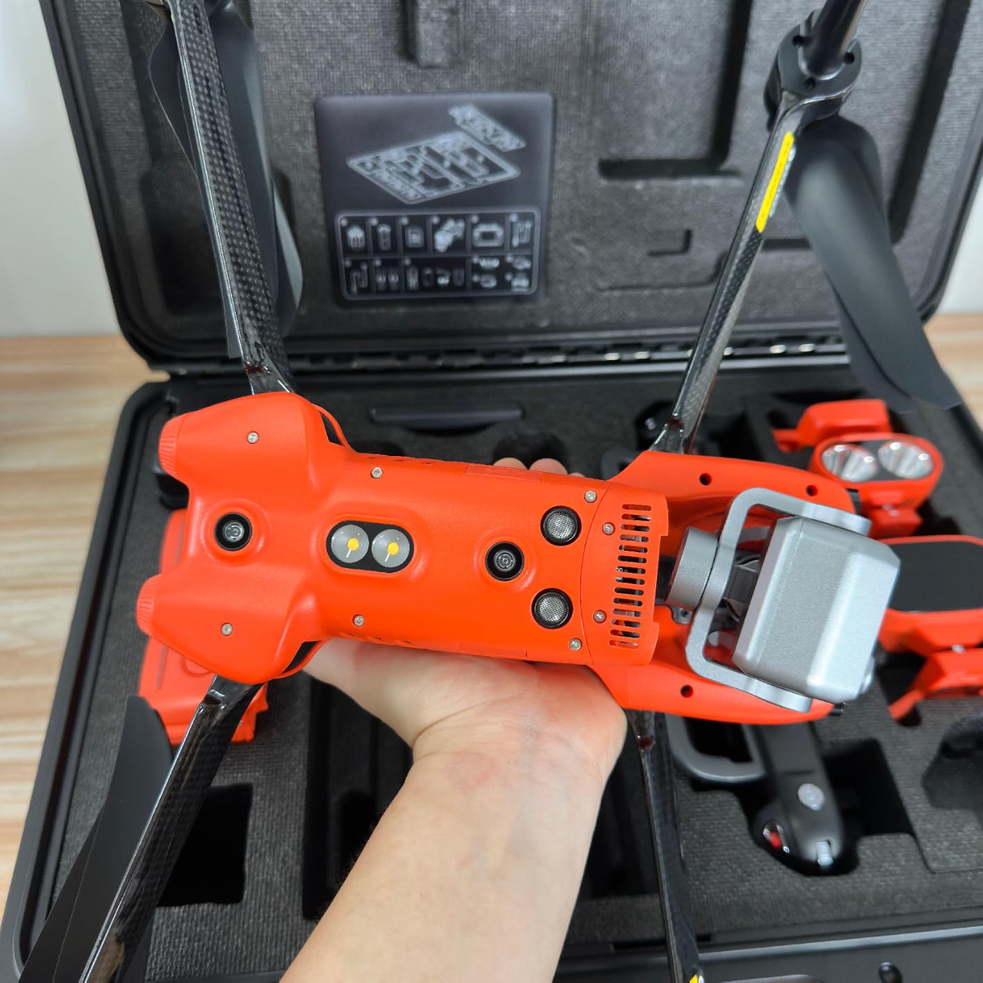 Autel Robotics EVO II Dual 640T V3 w/640*512 Thermal & 50MP 8K RYYB Sensor | 0.8'' CMOS, 10+ Temp Measurement, RemoteID, D-RI Ranges, 16× Zoom, 40 Min, for Search&Rescue/Public Safety/Power Inspection customer photo 2