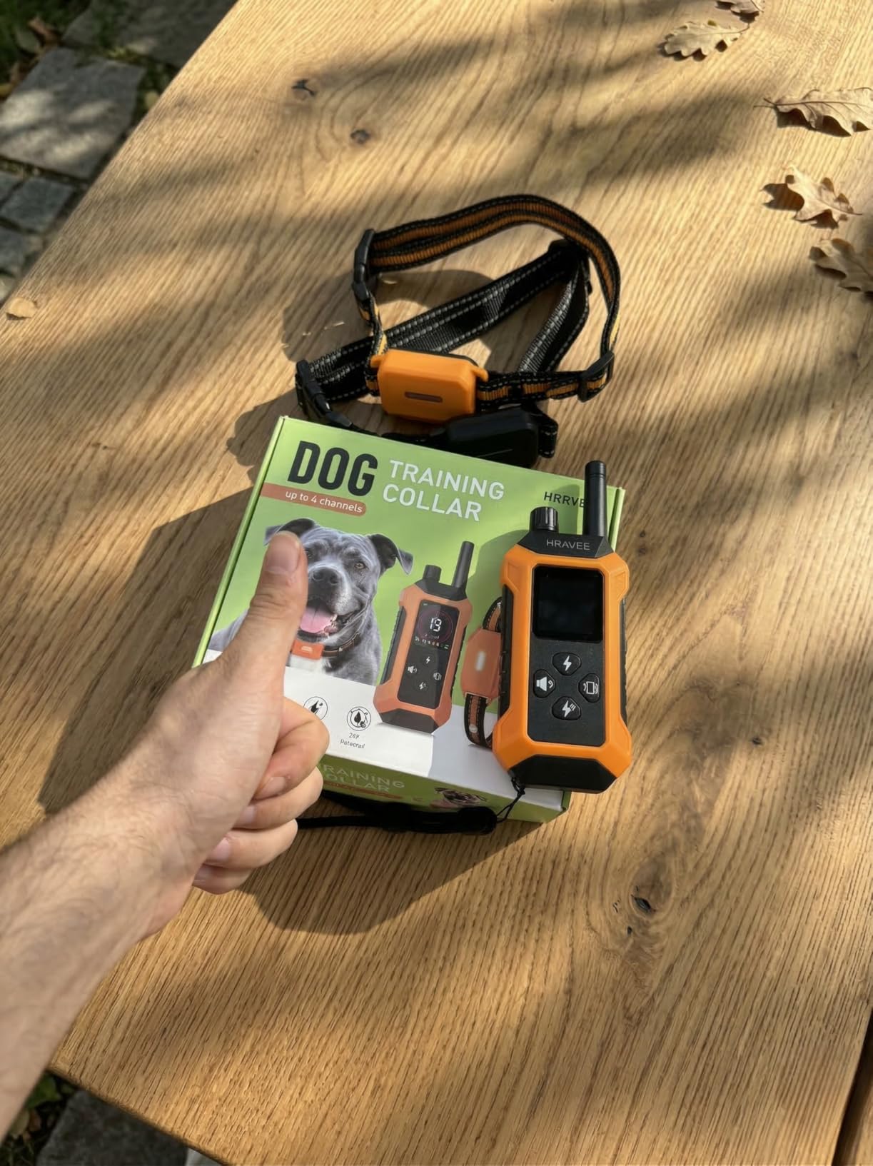 3 Dog Shock Collar with Light (5-150lb) - Waterproof Remote Training Collar | 4400FT Rechargeable E Collar 3 Pack, No-Shock, Beep, Vibration, Shock, Security Lock, Electric Collar for Small Medium Large Dog customer photo 2